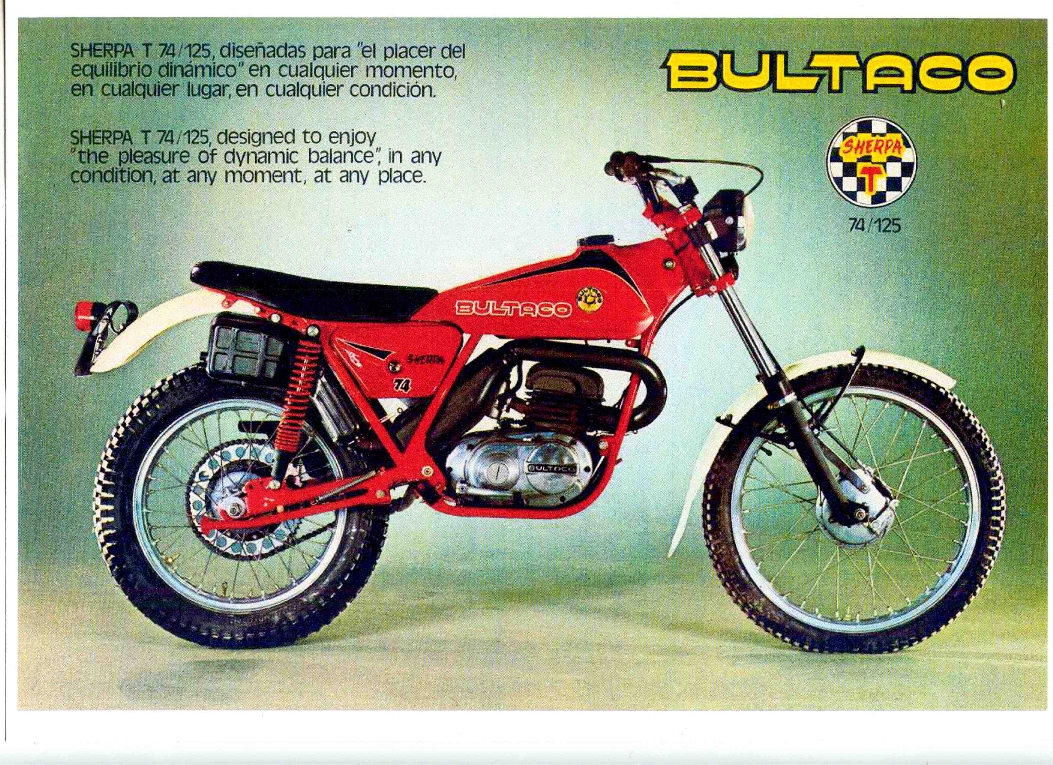 زنهای+حشری Bultaco 125 Sherpa T 1978 - Page 2 - Bultaco - Trials Central