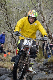 Jack Challoner At Pipers Burn Day 5 2013 Scottish Six Days Trial