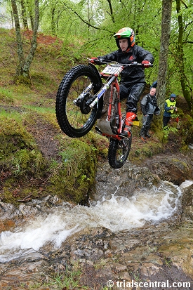 Michael Brown At Grey Mares Tail Day 3 2014 Scottish Six Days Trial
