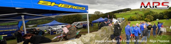 2013 SHERCO TEST DAY PANO TRIALS UK MEDIA