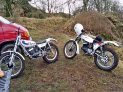 Trial at Burrycliffe quarry
