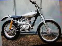 BSA 250 trials Mike mills , Steve gagg built ????