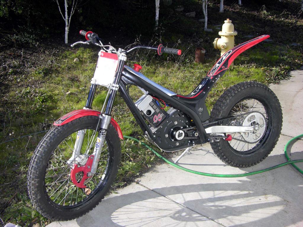 battery trials bike