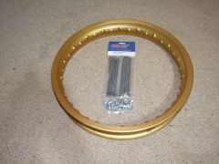 Chapman annodised rims New spokes 002