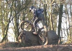 Mud sliding with a few Logs thrown in with HD Slow motion