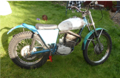 Dalesman trials motorcycle