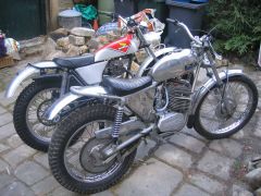 Wassell trials Antelope 125 Honda TL TL125