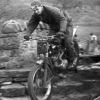 G Naylor at a trial in Yorkshire during the 1950s