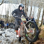 Michael Brown At Loch Arkaig Day 2 2013 Scottish Six Days Trial