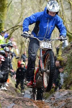 James Dabill At Trotters Burn Day 2 2013 Scottish Six Days Trial