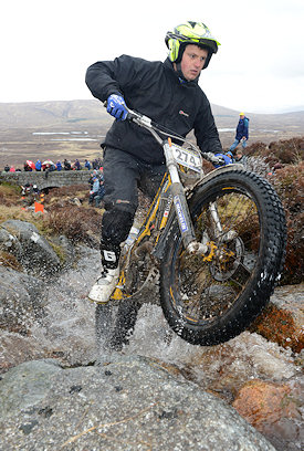 Richard Sadler At Chairlift Day 4 2013 Scottish Six Days Trial