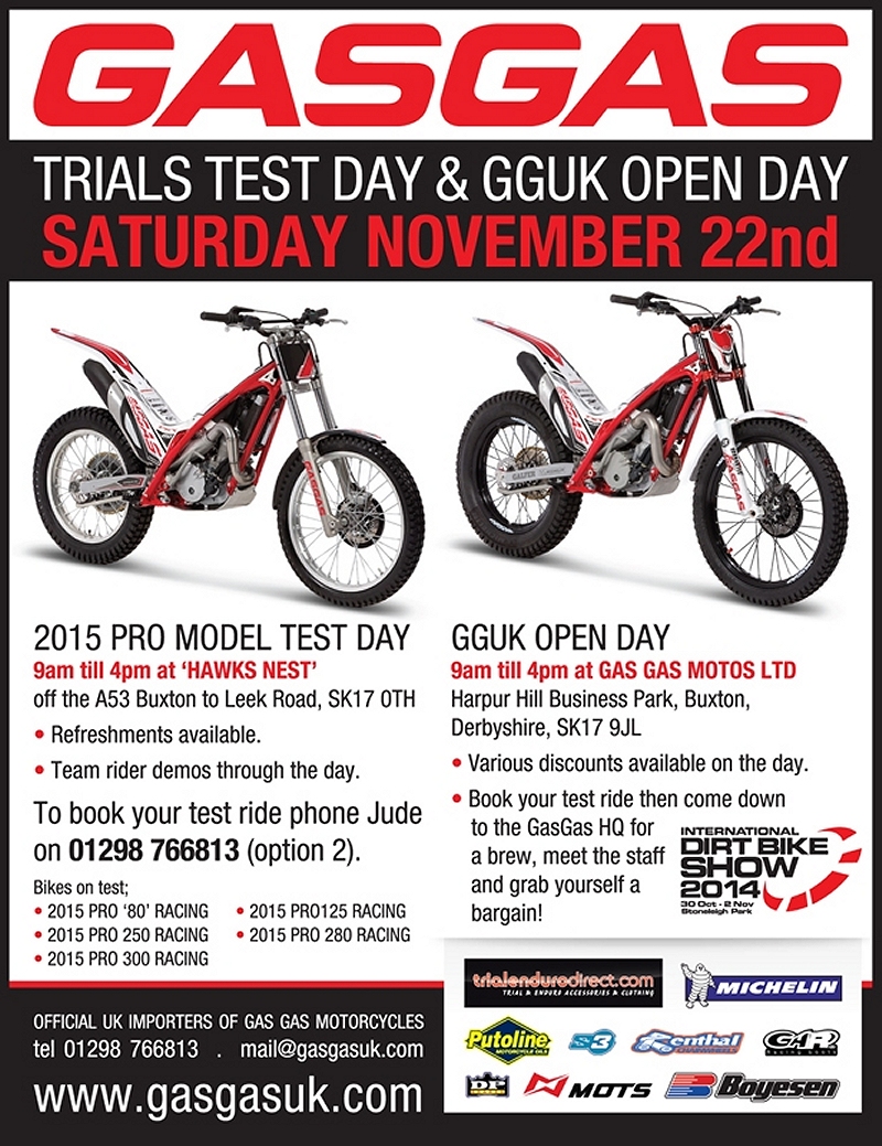 2014 test day open day advert