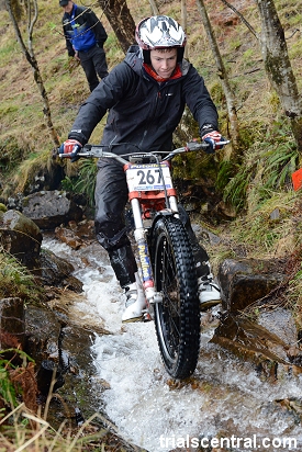 Dec Bullock At School Falls Day 6 2013 Scottish Six Days Trial