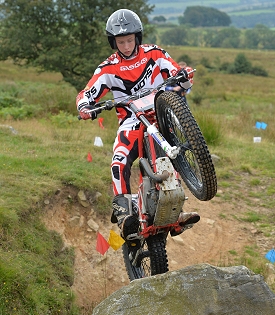 Dan Peace At Round 3 British Youth A Championship
