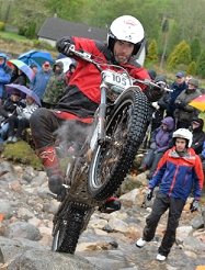 Jonathan English At Lagnaha Day 1 2014 Scottish Six Days Trial