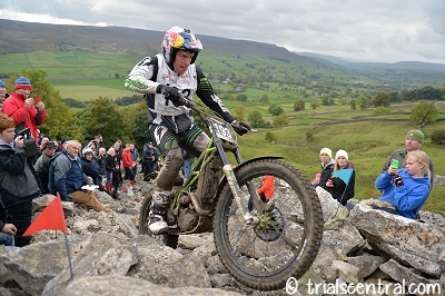 Dougie Lampkin At 2015 Scott Trial 6