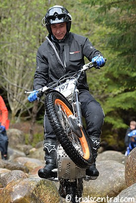 Gilles Burgat At Leanachen Day 1 2014 Scottish Six Days Trial