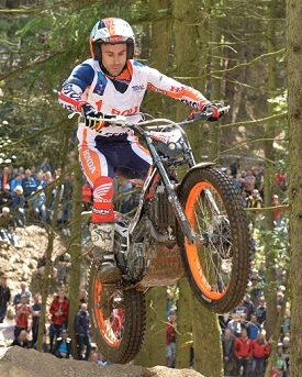 toni bou uk world trial day 2 repsol honda story