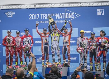 2017 trial des nations podium