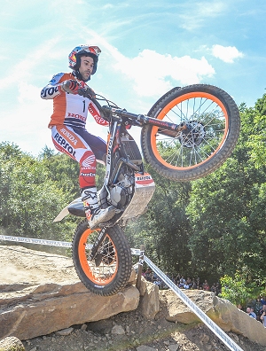 toni bou uk trialgp qualifying story