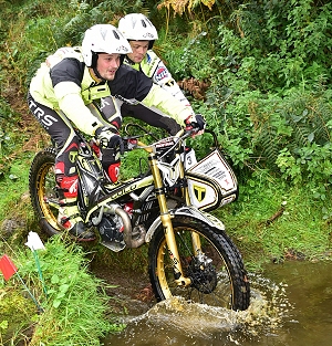 Josh Luke Golding sidecar trials