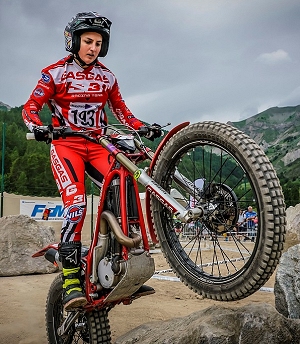 TRialgp france qualifying sandra gomez