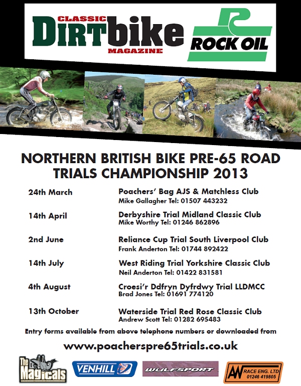 northern bitish trials championship 2013 in story
